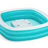 Nafukovací rodinný bazén 218x218x48 Bestway s plávajúcim stolom