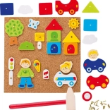 Korková zatĺkačka Mesto