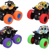 Terénne auto na zotrvačník s graffiti 9 cm