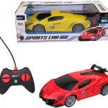 Auto s diaľkovým ovládaním s dymom a svetlom