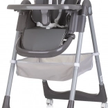 Jedálenská stolička First Spoon v sivej farbe