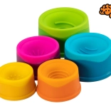 Stohovacie klobúčiky Dimpl Stack od Fat Brain