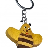 Drevená kľúčenka včela 2KIDS TOYS