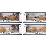 Sada svet zvierat s figúrkou, fúrikom a koňmi