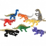 sada plastových dinosaurov 8 ks 14–17 cm v sáčku