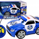 kreslené RC policajné autíčko so svetlami a zvukmi