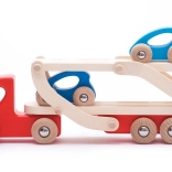 Drevený autotransportér set Bajo Eco