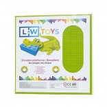 Veľká stavebná podložka 50×50 bodov limetková