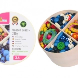Drevené korálky Viga na tvorbu