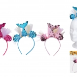 Karnevalová čelenka Morská panna s ozdobou