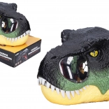 Dinosauřia maska na hlavu so svetelnými a zvukovými efektmi