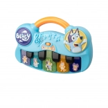 Detské piánko BLUEY s melódiami a frázami