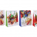 Darčeková taška L 32 × 44 × 11 cm – celoročný mix motívov