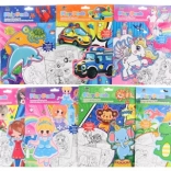 Sada omaľovánok s fixkami