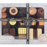 Detská sada plastového jedla – oplátky, sušienky, čokoláda a wafle