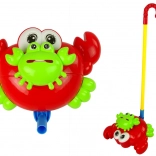 Tlačidlo na tyči krab červený so zvukom zvončeka