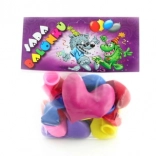 Nafukovacie balóniky v tvare srdca, 7 kusov