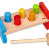 drevená zatĺkacia lavička Goki