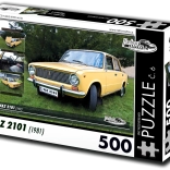 RETRO-AUTA Puzzle VAZ 2101 1981 500 dielikov