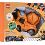 Interaktívny hračkový nákladiak s miešačkou na magnety