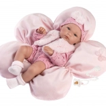 Llorens New Born realistická bábika dievčatko 35 cm, celovinylová a vhodná do vody