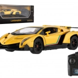 RC auto Lamborghini 1:24 so svetlami 2,4 GHz, žlté