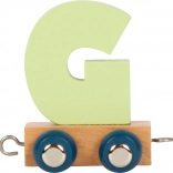Polárny vláčik abeceda - písmeno G