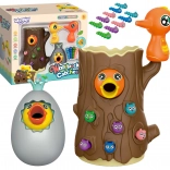 Woopie chytanie červíkov a pokladnička vajíčko váha-vstaňka