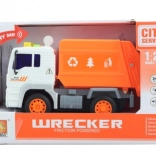 Auto smetiarske na batérie so svetlami a zvukmi