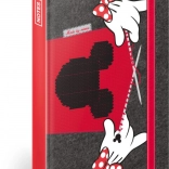 Linajkovaný zápisník Minnie Mouse 11 × 16 cm, 172 strán