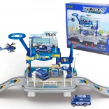 Garáž – policajná stanica s čerpacou stanicou 65 cm, české balenie