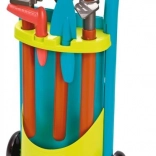 Detský záhradný vozík s náradím a kanvičkou