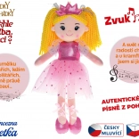 Bábika princezná Babetka 35 cm spieva po česky