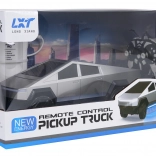 RC auto Track strieborné so stanicou na nabíjanie