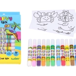 Farby na sklo sada 11+1 10 ml