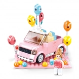 Sluban Girls Dream Mini ružový kabriolet