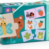 Djeco Eduludo puzzle duo – farby