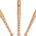 Detská drevená flauta 20 cm Goki