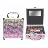 Malý dúhový kozmetický kufrík