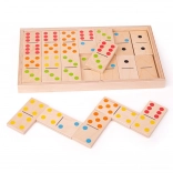 Veľké drevené domino Bigjigs Toys