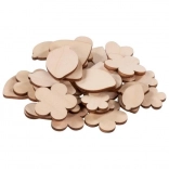 Drevené plátky – kreatívne kvietky