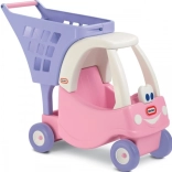 Little Tikes Princess Cozy Coupe nákupný vozík