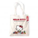 Prírodná nákupná taška HELLO KITTY