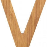 bambusové písmeno v small foot