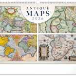 Nástenný kalendár Staré mapy 2026