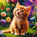 Puzzle 500 dielikov roztomilé mačiatko Trefl