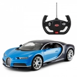 rc auto bugatti chiron 1:14 modré