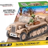Stavebnica polopásového ťažného vozidla Sd.Kfz. 10 DEMAG D7 v mierke 1:35