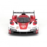 kovový model auta 1:24 bburago porsche 963 biela/červená #5