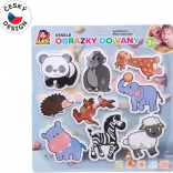 Safari zvieratká do vane Soft